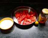 ওয়াটারমেলন স্মুদি (watermelon smoothy recipe in Bengali) রেসিপি ধাপ - 1 ছবি