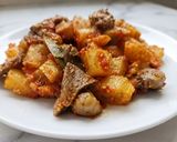 印尼辣炒馬鈴薯雞肝雞胗｜Sambal Goreng Kentang Ati Ampela的食譜步驟8照片