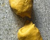 A picture of step 4 of Tri colour bread.