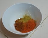 A picture of step 1 of Creole Pork.
