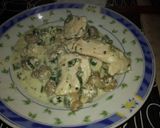 Foto del paso 3 de la receta: Pechugas al verdeo y champignones light proteicas