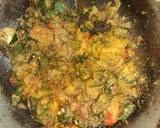 Sarso wali bhindi recipe step 3 photo