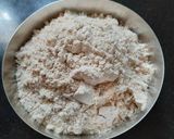 A picture of step 1 of Wheat Rava Dosa.