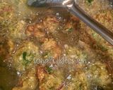 A picture of step 3 of Moong Dal fritters/ Mangodi.