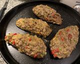 Foto del paso 8 de la receta: Berenjenas rellenas con carne picada