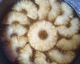 A picture of step 5 of Pineapple tarte tatin.
