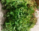 A picture of step 1 of Aloo Methi gravy !!.