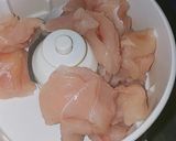A picture of step 1 of Reshmi kababs.