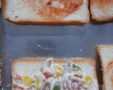 A picture of step 7 of Cream Cheese Corn Sandwiches.