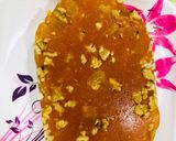 A picture of step 6 of Custard barfi.