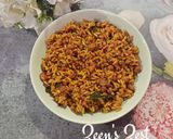 A picture of step 4 of Kheel Poha/Husked Rice Poha.