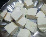A picture of step 3 of Paneer Kolhapuri.