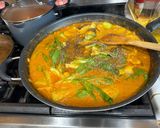 A picture of step 6 of Oxtail & tripe Kare Kare.