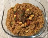 A picture of step 5 of Tomato Italian Stew with Orzo.