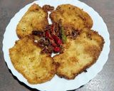 Foto del paso 5 de la receta: Filetes de pollo empanados a la barbacoa