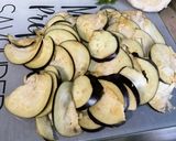 Une image de l'étape 3 de Gratin de fenouils et aubergine au pesto et parmesan.