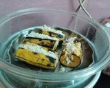 A picture of step 3 of Steamed Nendram Pazham (Plantains).