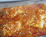 Foto del paso 5 de la receta: Bacalao gratinado con crema de sobrasada y piñones