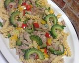 Foto del paso 3 de la receta: Fusilli con Carne de Cerdo y Vegetales a Mi Estilo!
