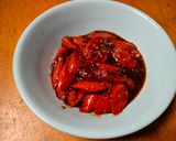 Foto langkah ke 3 dari resep Sosis kecap pedas.