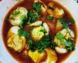 A picture of step 11 of Aloo anda gravy.