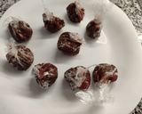 Foto del paso 9 de la receta: Rocas de chocolate con naranja Almendras y mermelada de fresa 🍓