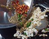 A picture of step 1 of Vada Pav /aloo chop burger.