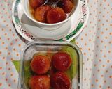 A picture of step 7 of Bread Gulab Jamun.