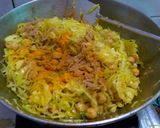 A picture of step 3 of Cabbage Chhole Sabzi.