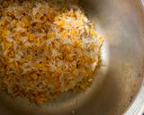A picture of step 2 of Tuvar Dal ki khichadi.