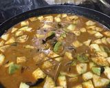 Foto langkah ke 5 dari resep Kari Kameng Boh Labu/ kari kambing labu air.