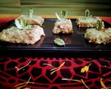 A picture of step 6 of Rava coconut burfi cardamom flavour.