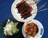 Foto langkah ke 6 dari resep Sate ayam bakar batu maknyusss.