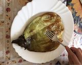 Foto langkah ke 3 dari resep Tortang Talong 🇵🇭~ Dadar Terong Filipina#Vegetarian.