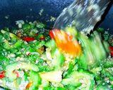 Foto langkah ke 7 dari resep Tumis Pare Oncom Teri Nasi.