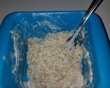A picture of step 5 of Tuna asserole "trashy edition".