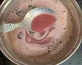 A picture of step 1 of Pomegranate Plum & Mint Juice.