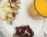 A picture of step 1 of Fruit custard.