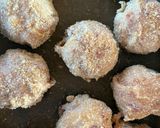 Töltött-rántott gomba fejek recept fázis 4 fotója