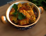 A picture of step 10 of Bengali Potato Omelette Curry.