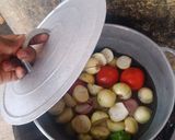 Une image de l'étape 8 de Sauce aubergines.