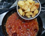 A picture of step 6 of Aaloo timatar ki sabzi.
