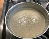 Une image de l'étape 10 de Sauce béchamel à l’épeautre, ail fumé et grana padano.