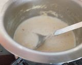 A picture of step 1 of Samak rice kheer.