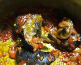 A picture of step 4 of Peppered snail with ukwa.