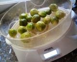 Foto del paso 2 de la receta: Repollitos de Bruselas en nido verde 💚🪹ヽ⁠(⁠･⁠ˇ⁠∀⁠ˇ⁠･⁠ゞ⁠)