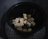 A picture of step 1 of Tempeh and Anchovy Burger.