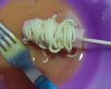 Foto langkah ke 4 dari resep Sosis Gulung Mie Telur.