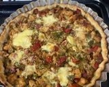 Foto del paso 7 de la receta: Tarta de pollo y zapallito