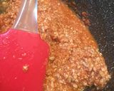 A picture of step 2 of Cannelloni Towers with Filling.